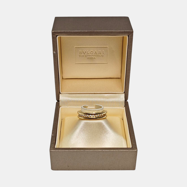 B.ZERO1 Diamond Gold Ring EU 53
