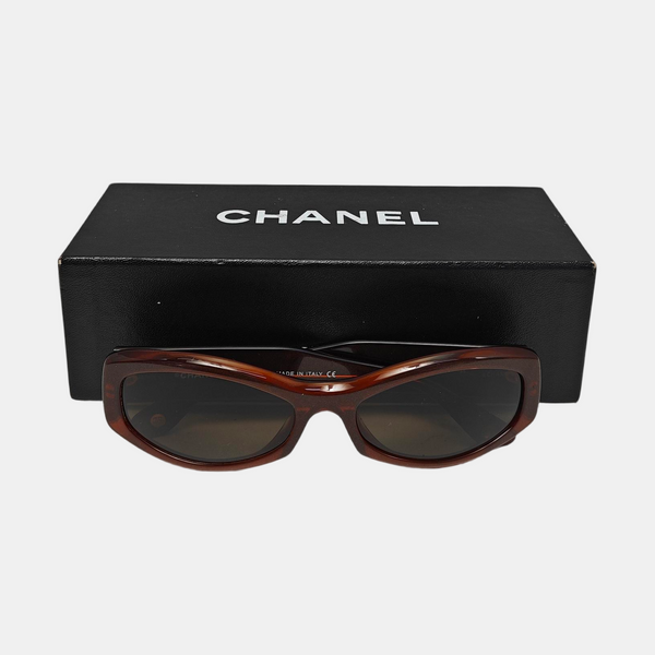 Synthetic Sunglasses Brown