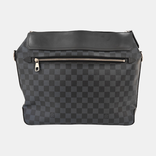 GREENWICH Damier Coated Canvas Blue