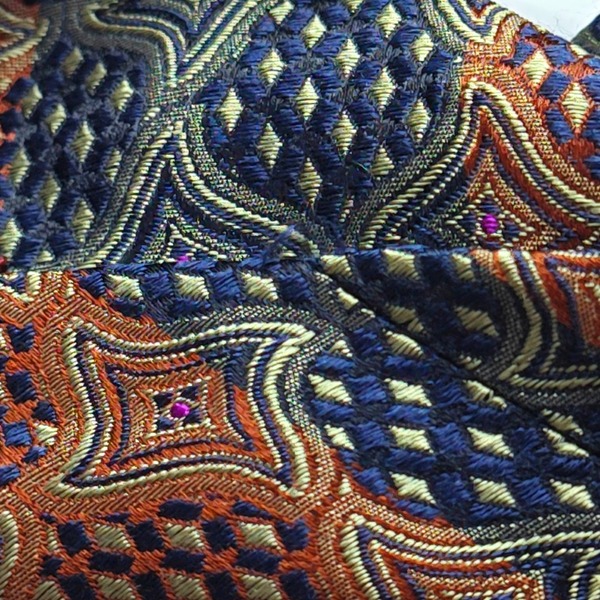 Multicolor Silk Tie