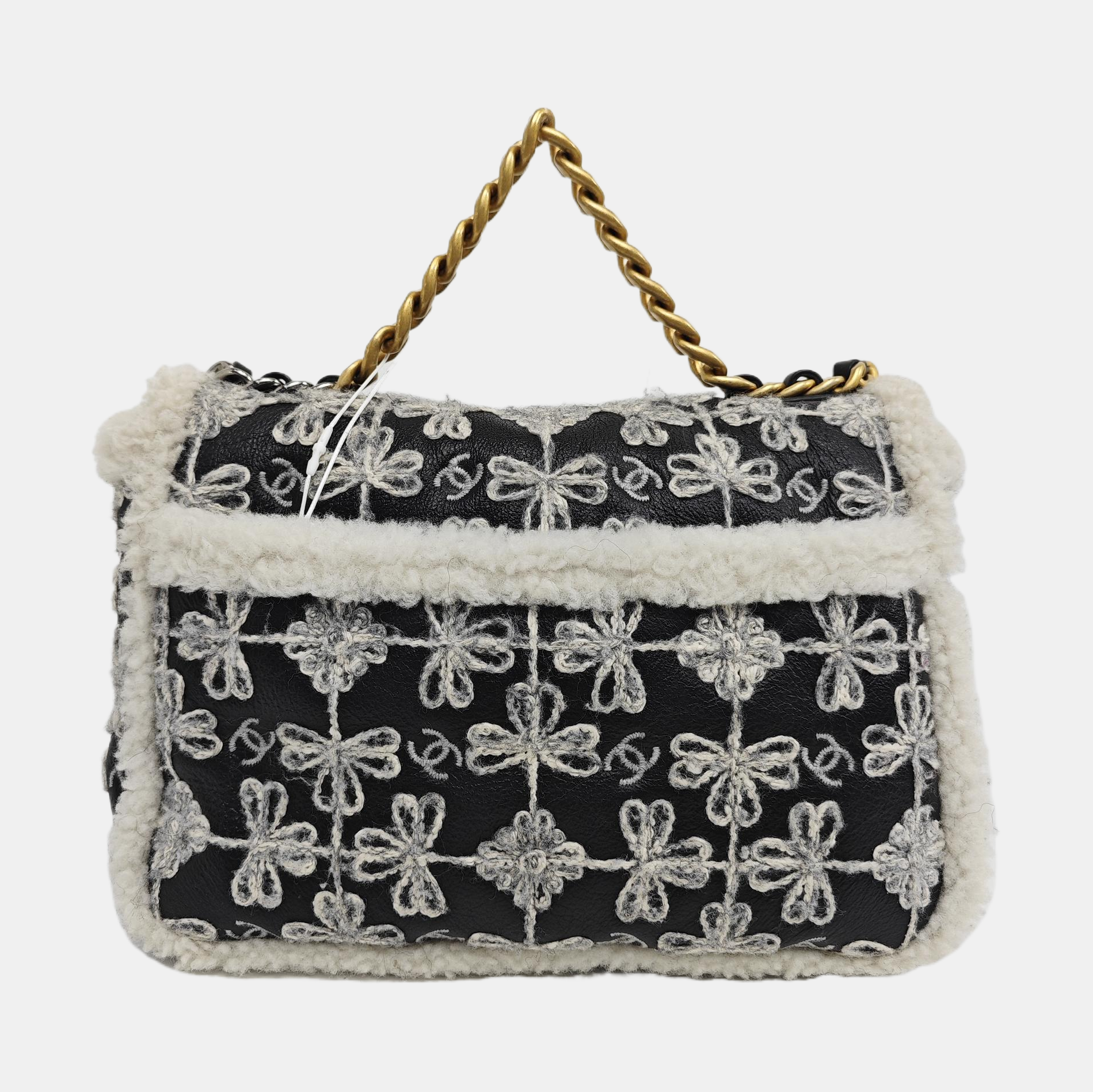 CHANEL 19 Small Lambskin Black