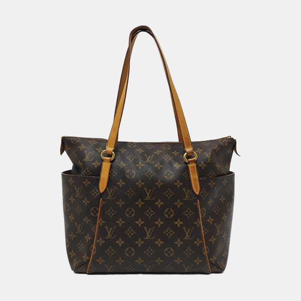 TOTALLY MM Monogram Coated Canvas Brown