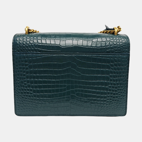 SUNSET Medium Calfskin Green