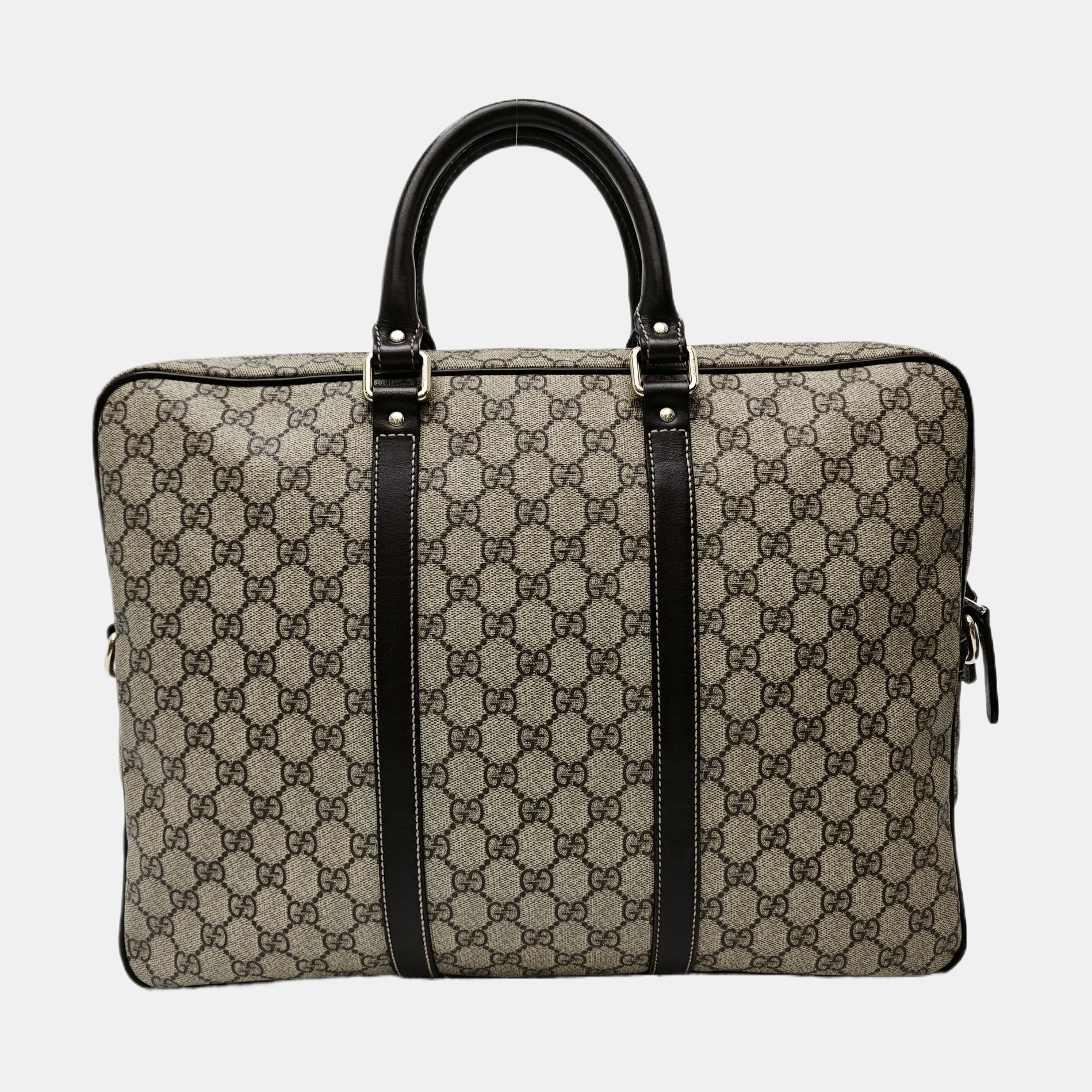 Duffle Monogram Coated Canvas Beige
