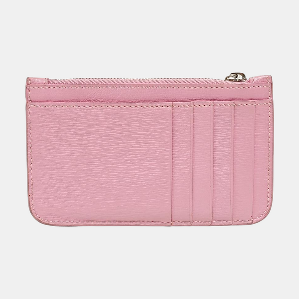 Gossip Calfskin Pink Card Holder