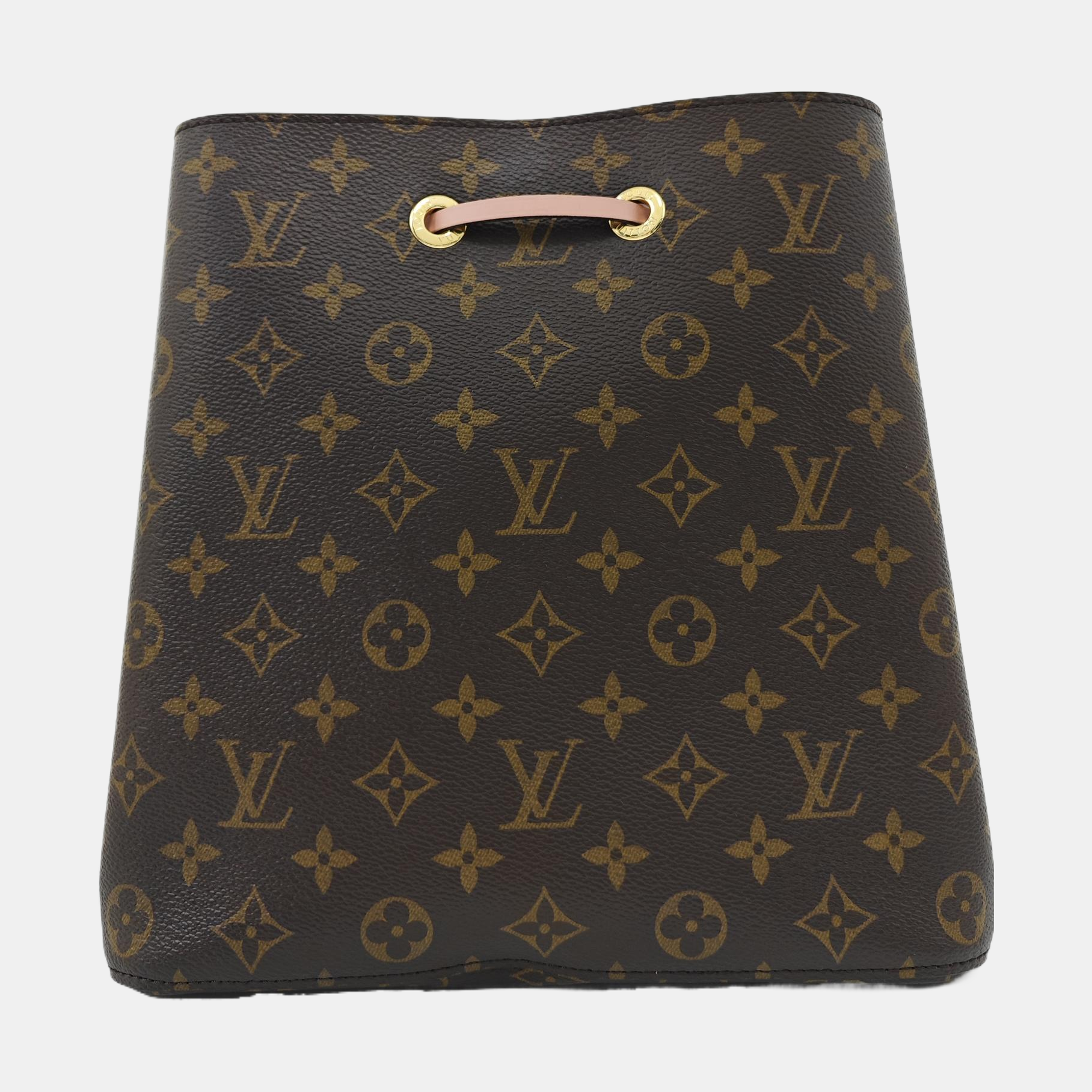 NÉONOÉ MM Monogram Coated Canvas Brown