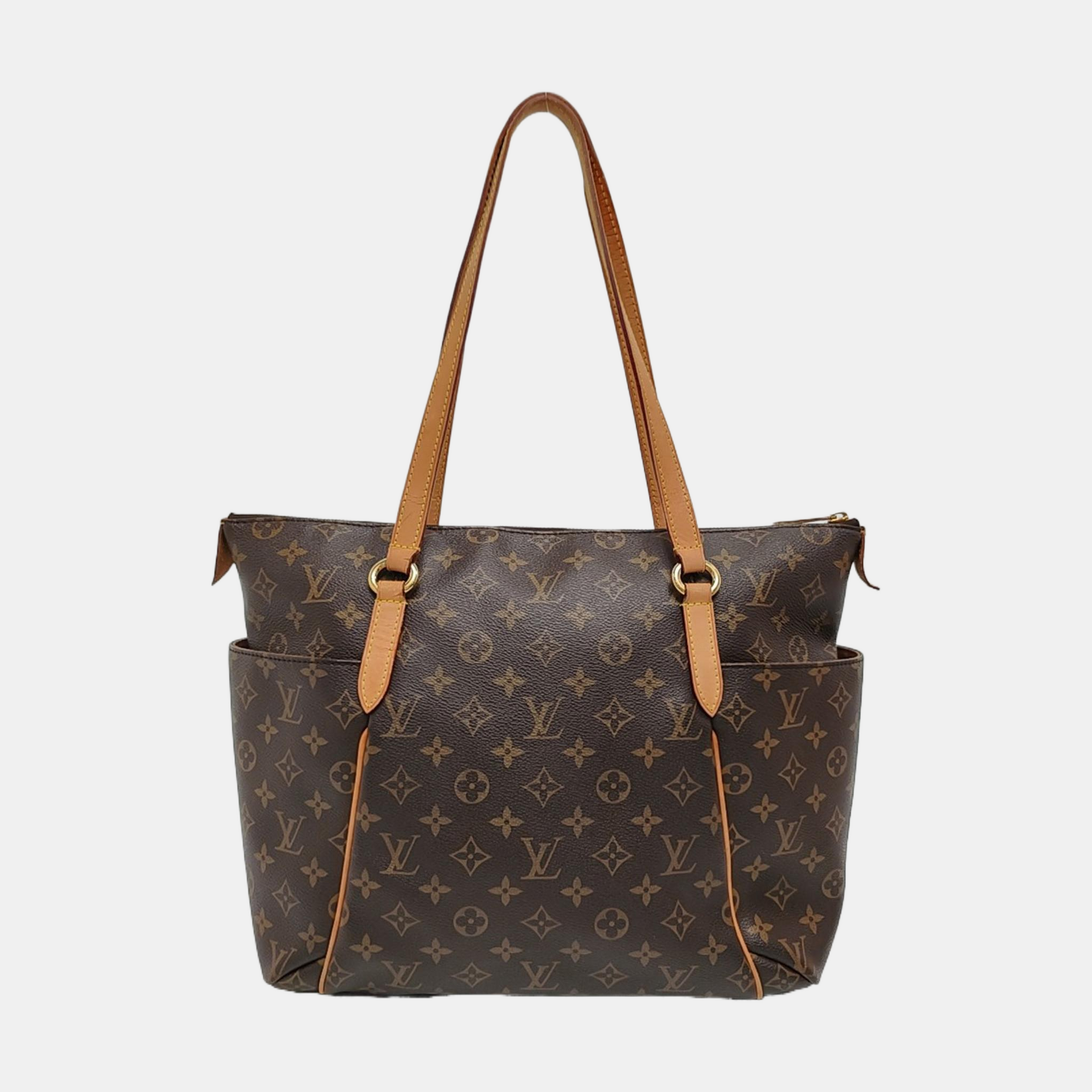 TOTALLY MM Monogram Coated Canvas Brown