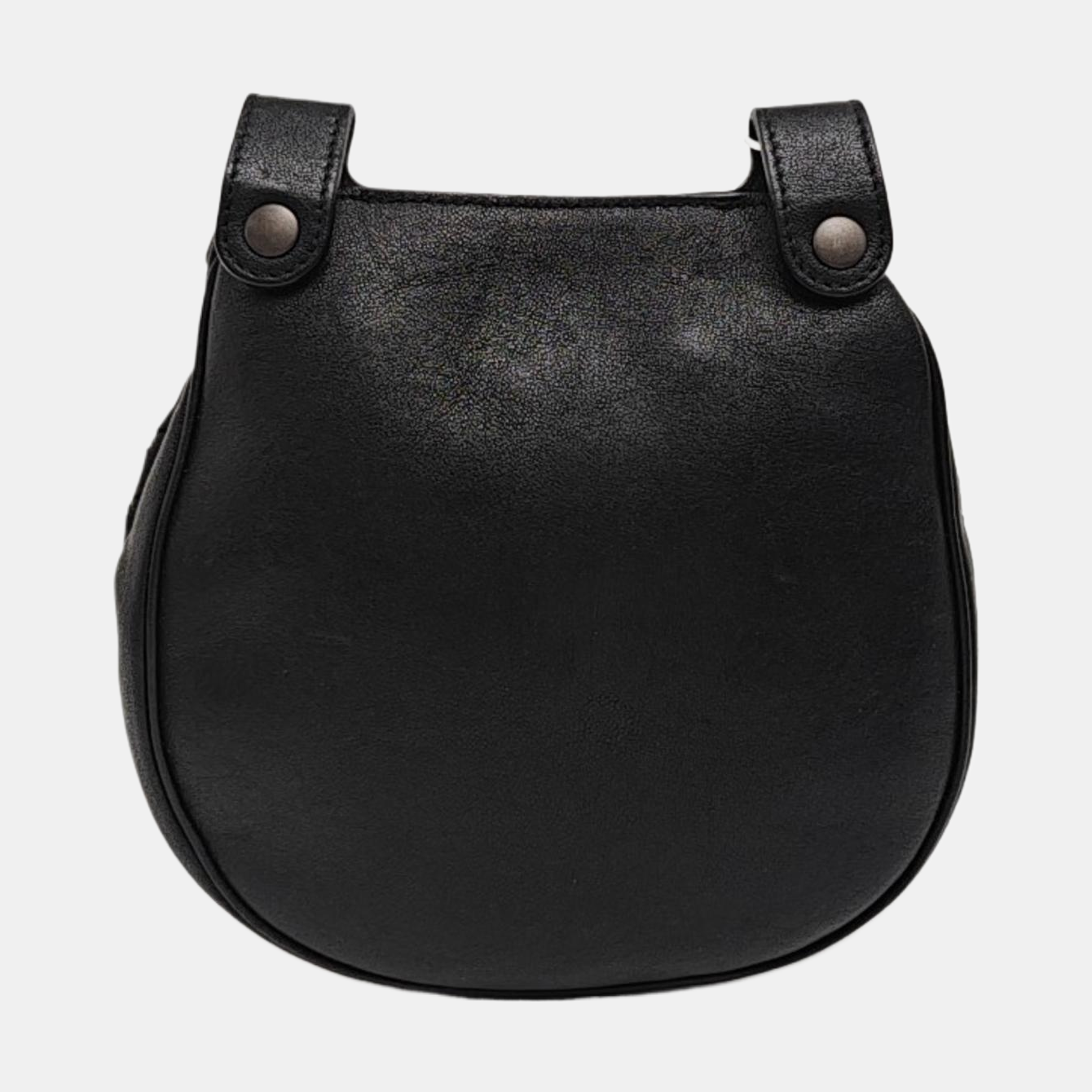 Calfskin Shoulder Bag Black