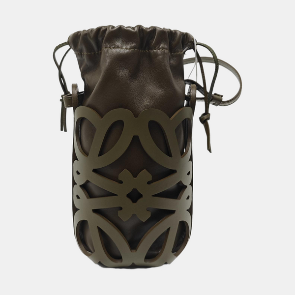 Anagram Monogram Lambskin Green