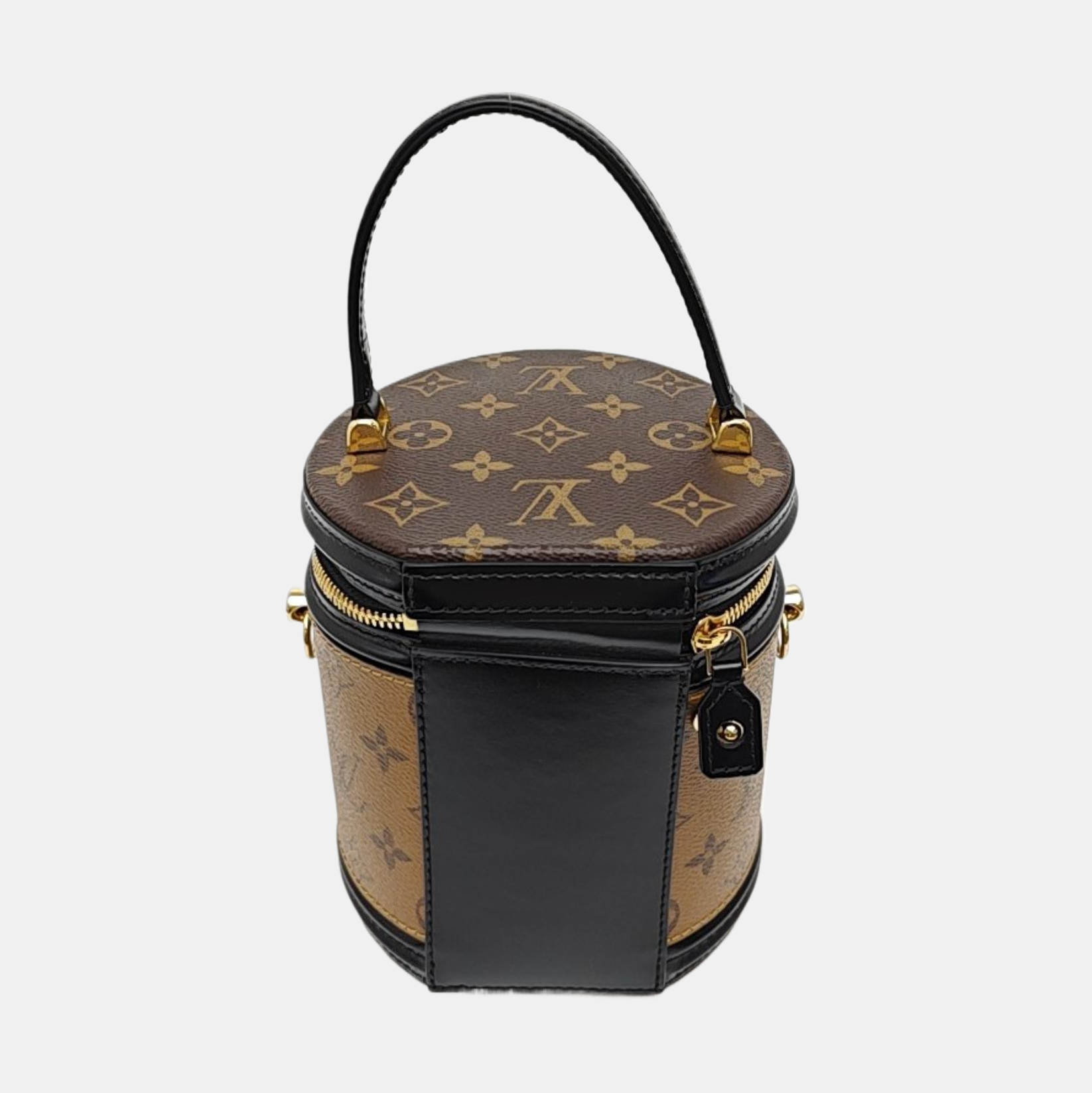CANNES PM Monogram Coated Canvas Brown