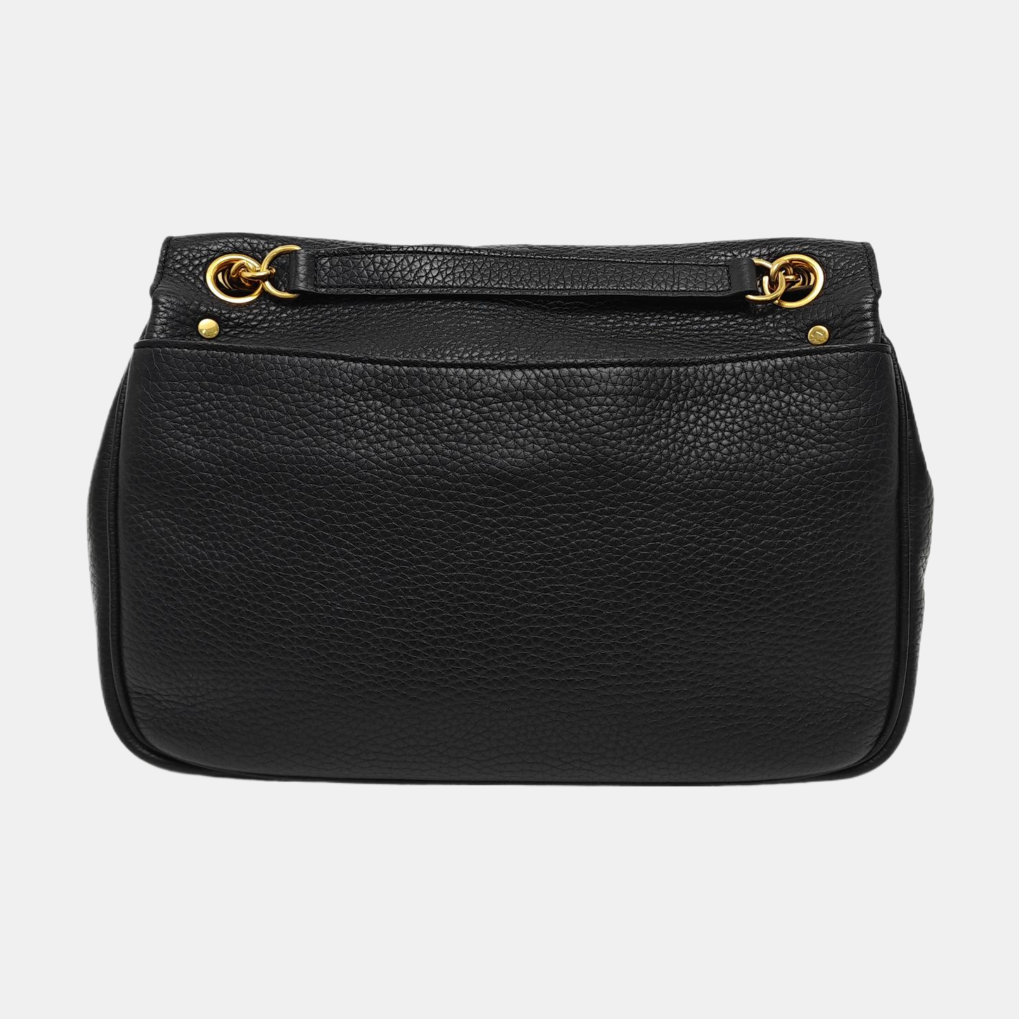 Calfskin Shoulder Bag Black