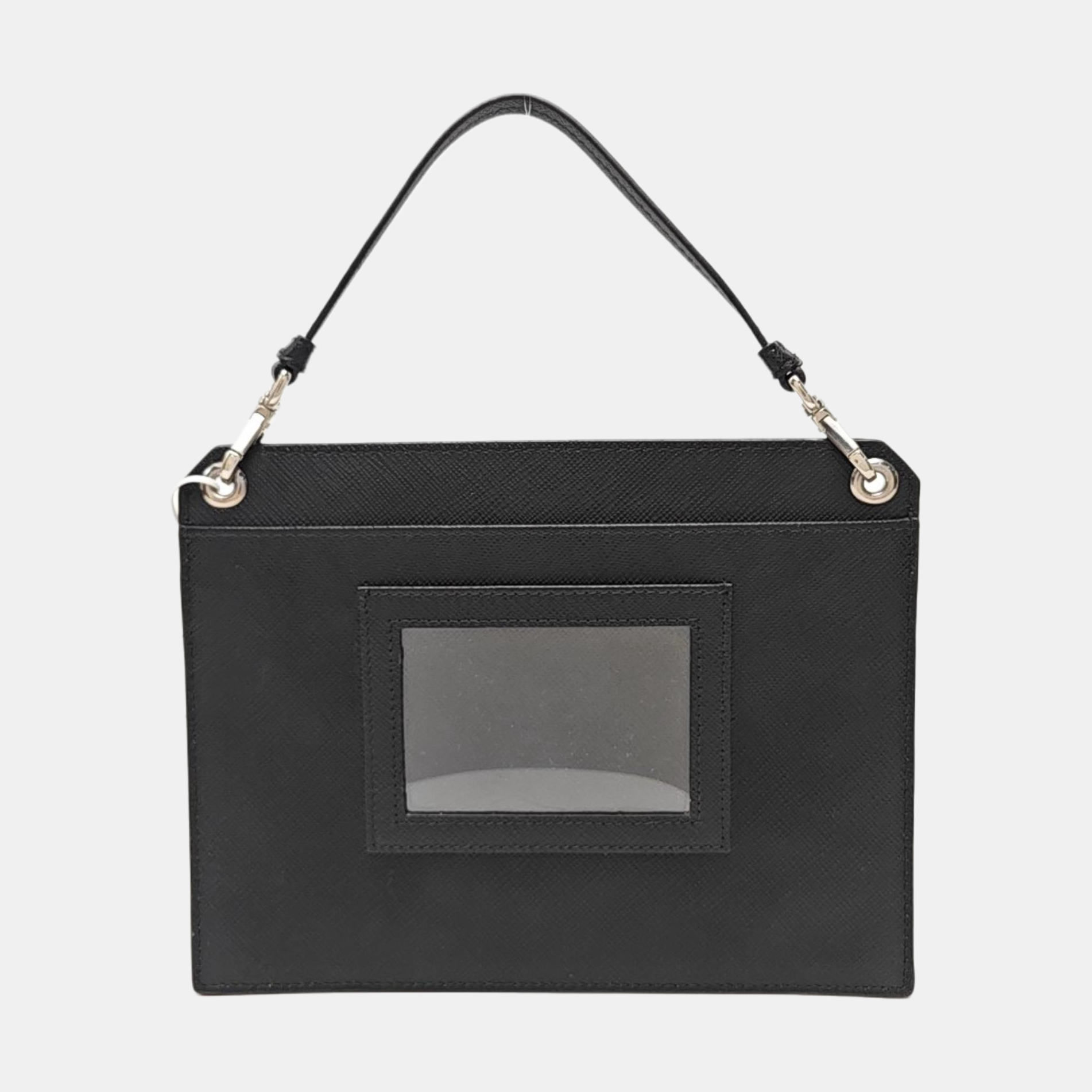 Calfskin Shoulder Bag Black