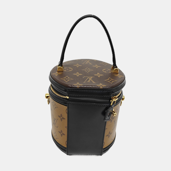 CANNES PM Monogram Coated Canvas Brown