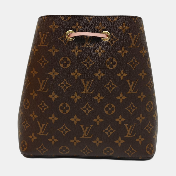 NÉONOÉ MM Monogram Coated Canvas Brown