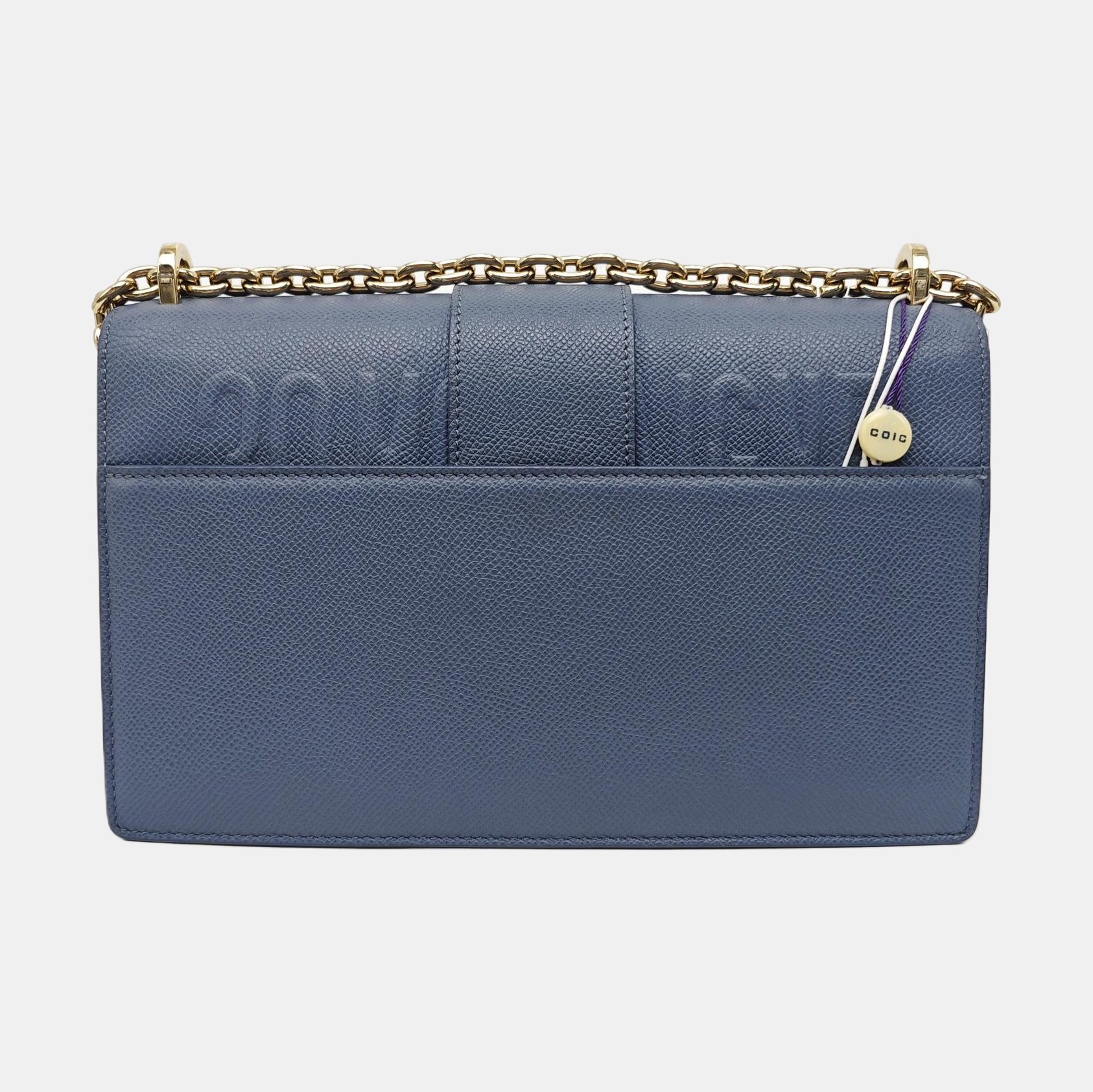 30 Montaigne Calfskin Blue