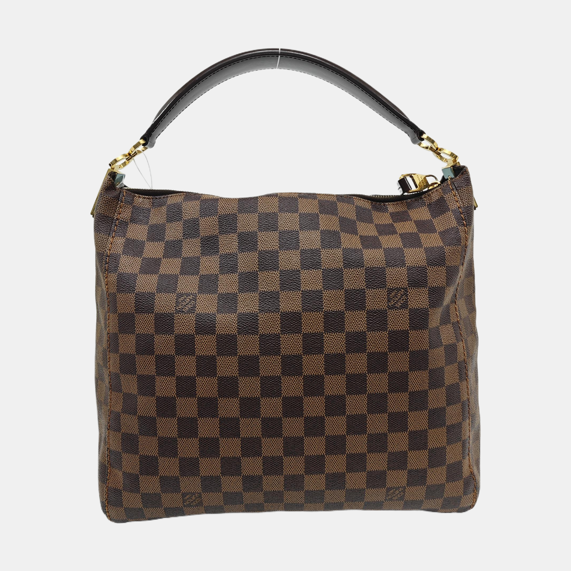 PORTOBELLO PM Damier Ebene Coated Canvas Brown