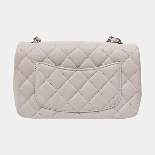 CLASSIC FLAP Mini Quilted Lambskin Pink