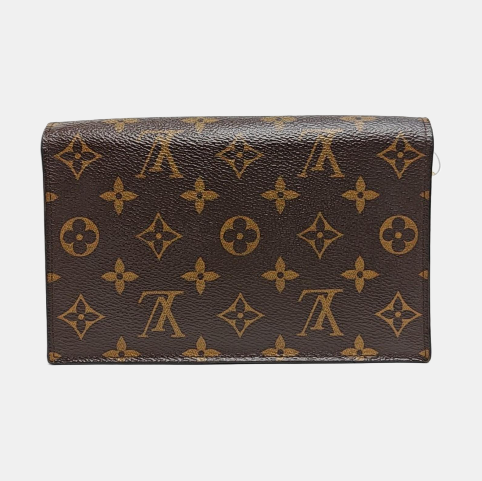 FLORE Monogram Coated Canvas Brown