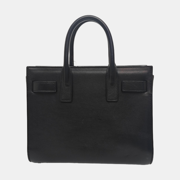 SAC DE JOUR Nano Calfskin Black