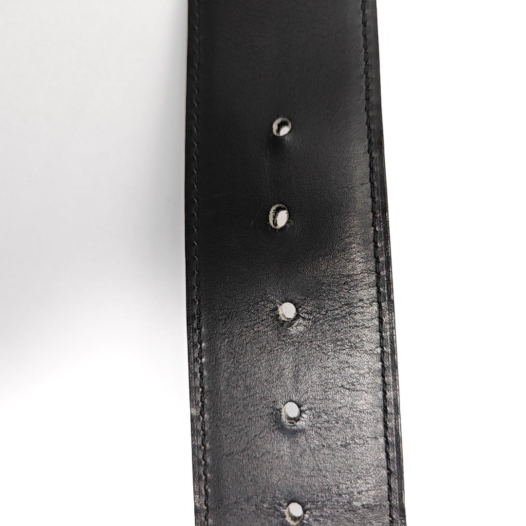 Leather Belt Black