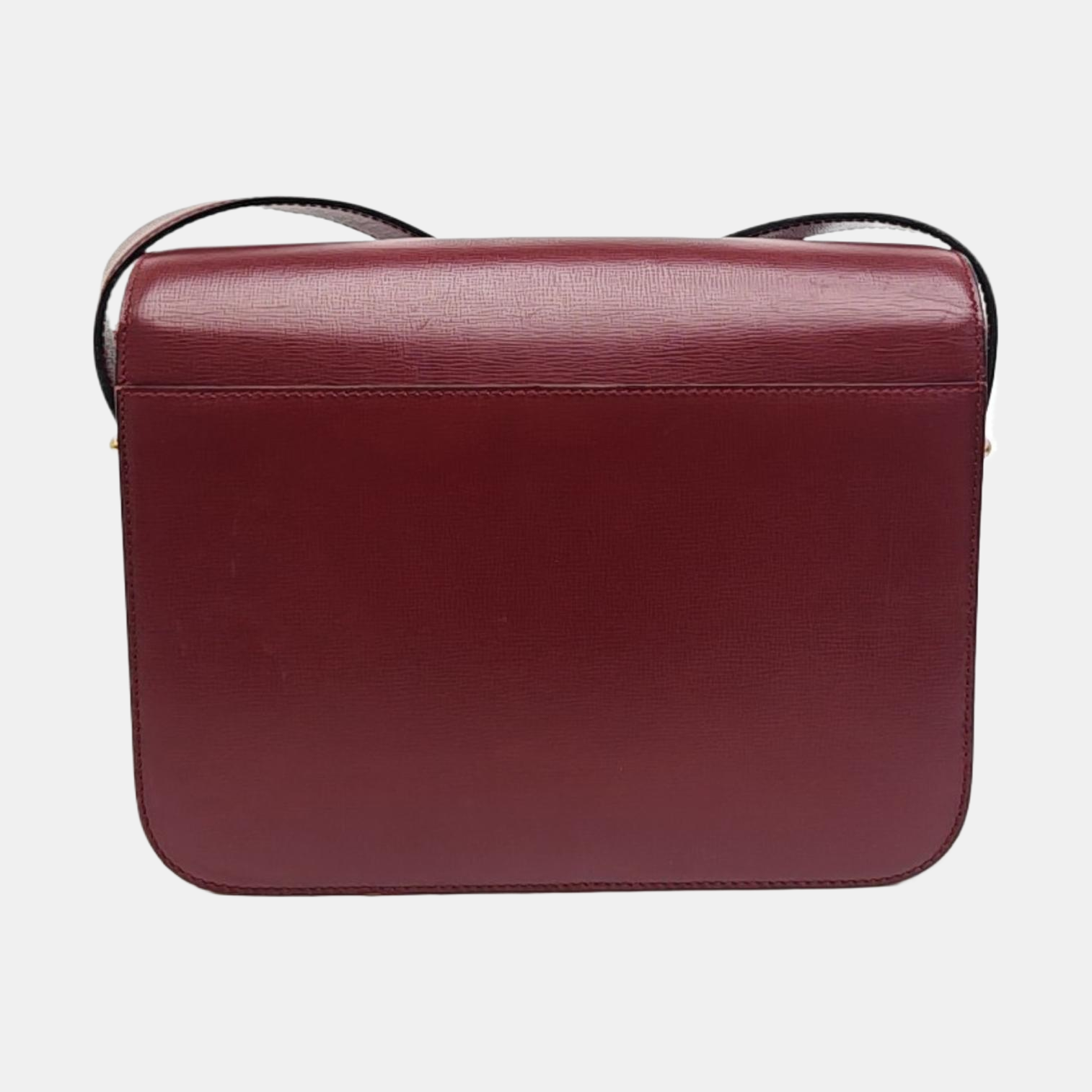 Calfskin Shoulder Bag Red