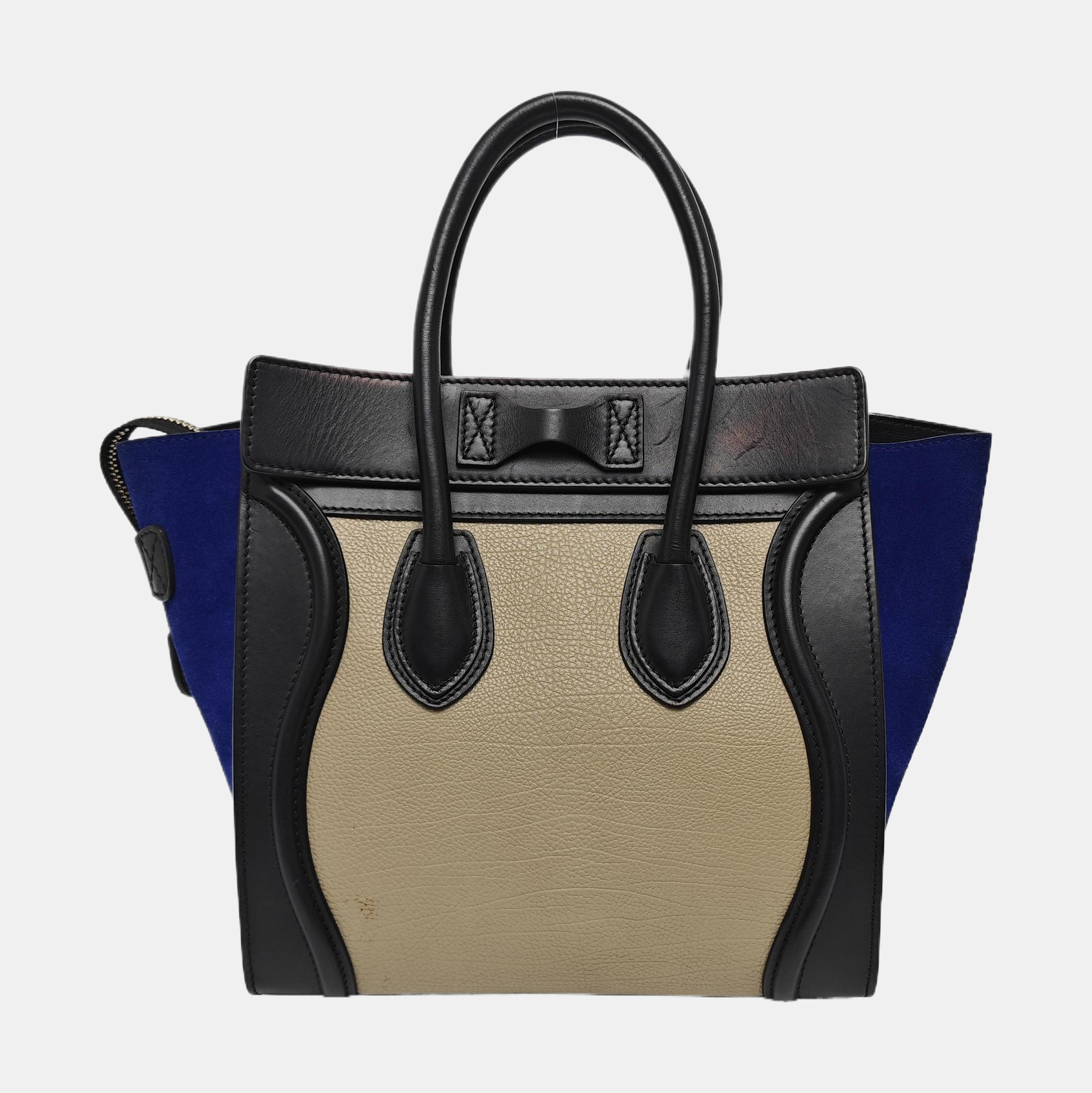 Authenticated pre-owned  LUGGAGE Micro Calfskin Multicolor - Tote Bag at Looply