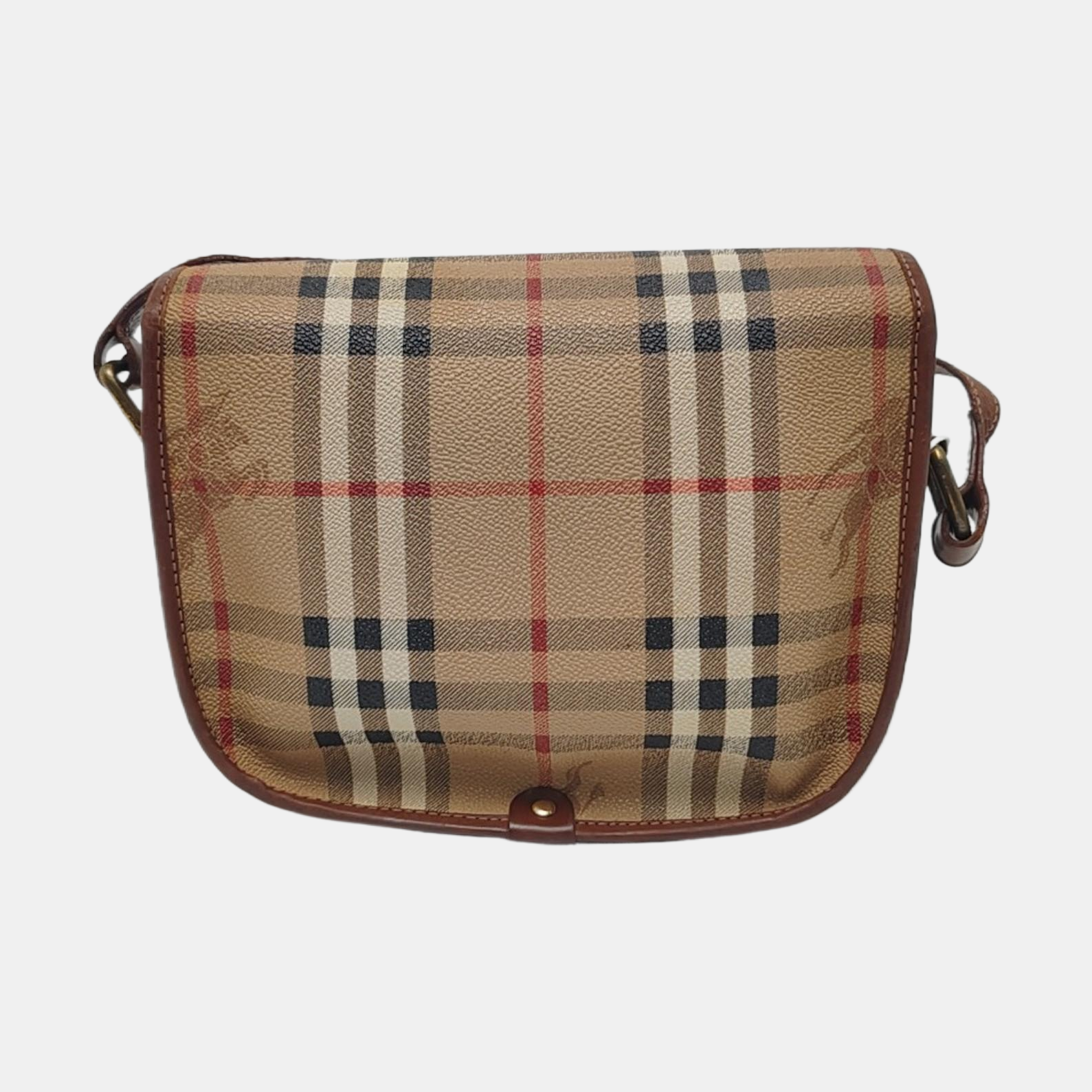 Coated Canvas Small Beige