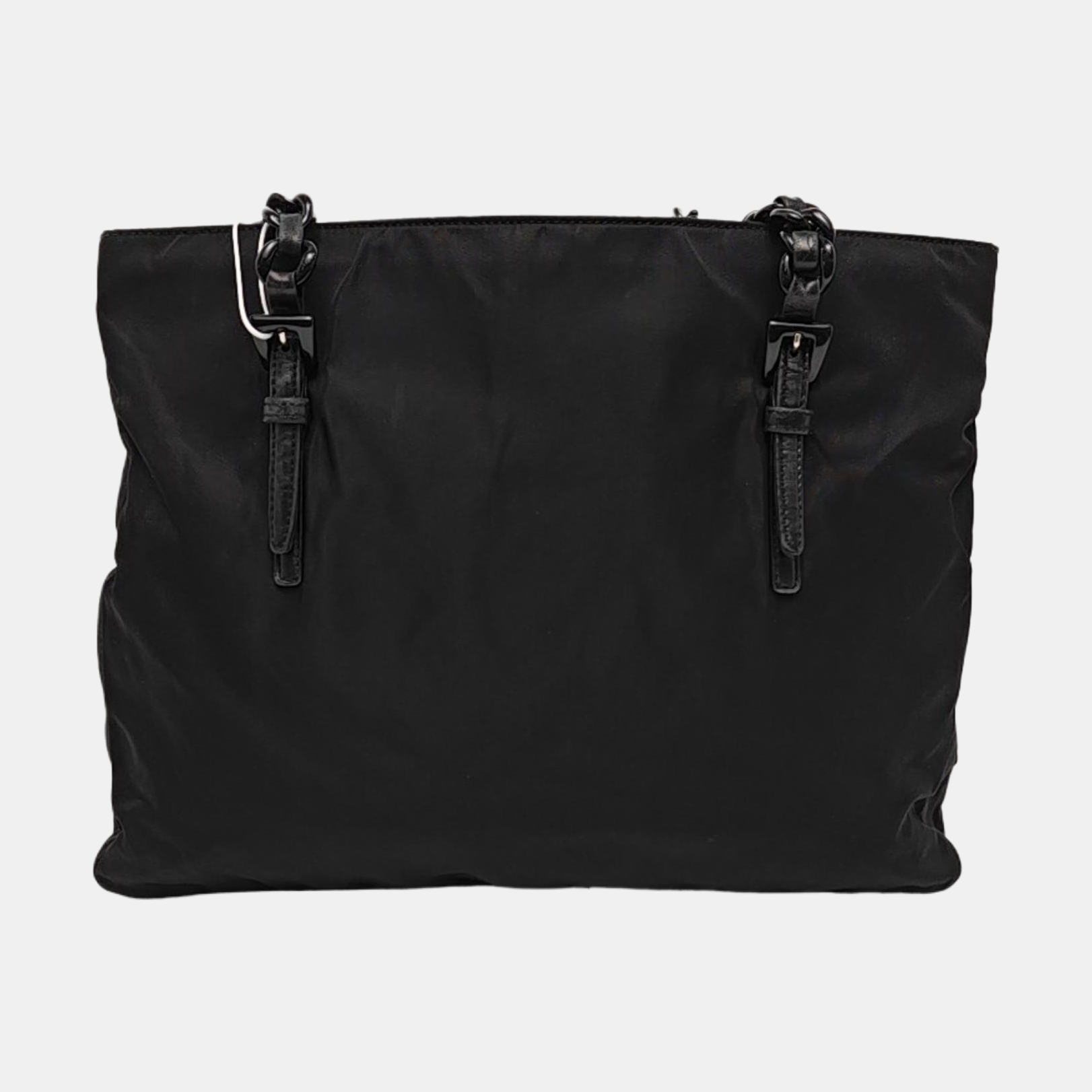 Nylon Shoulder Bag Black