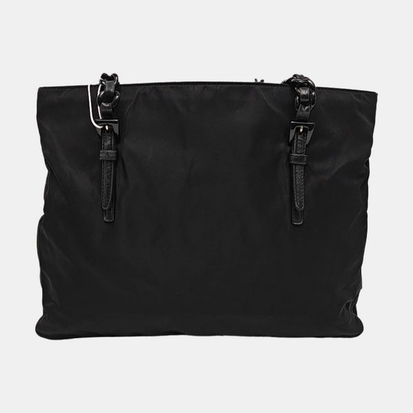 Nylon Shoulder Bag Black