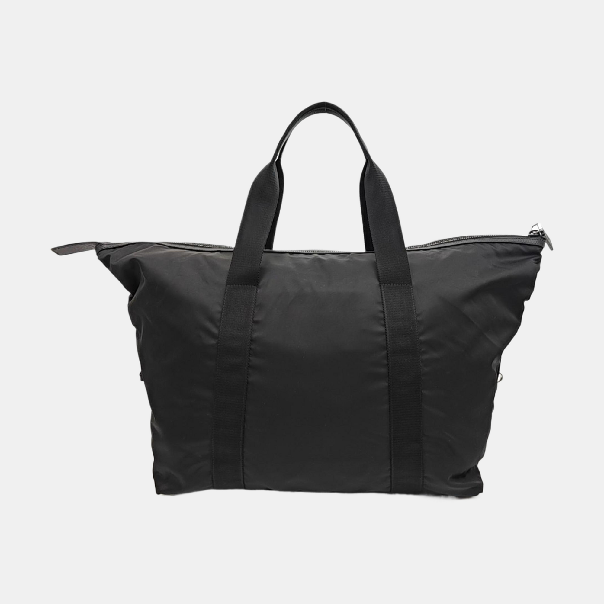 Nylon Tote Bag Black