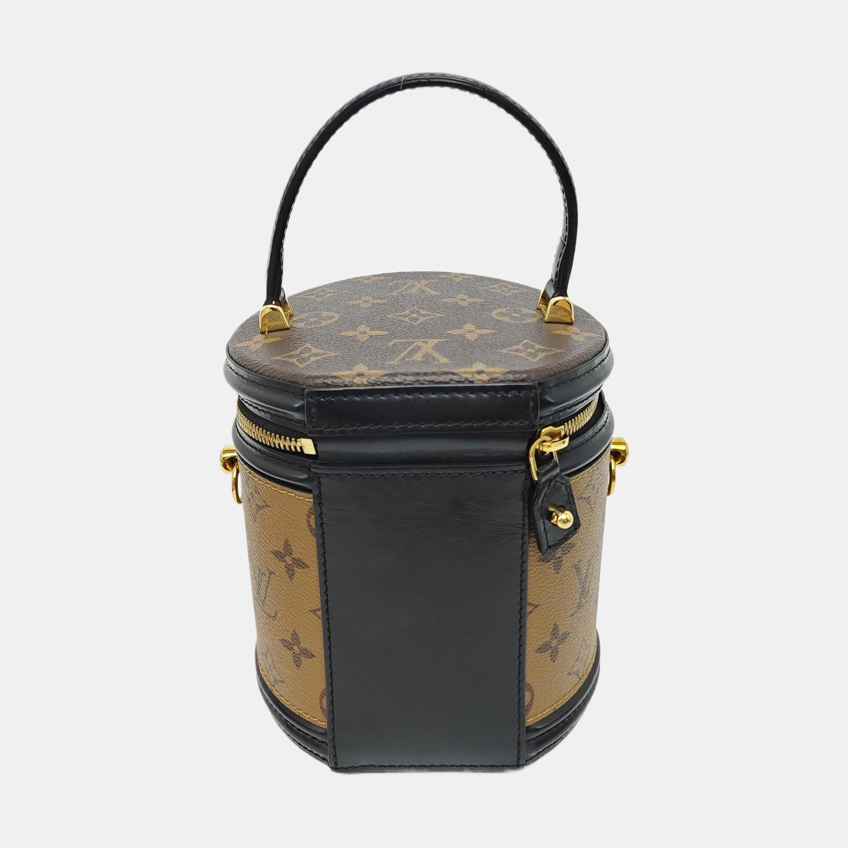 CANNES PM Monogram Coated Canvas Brown