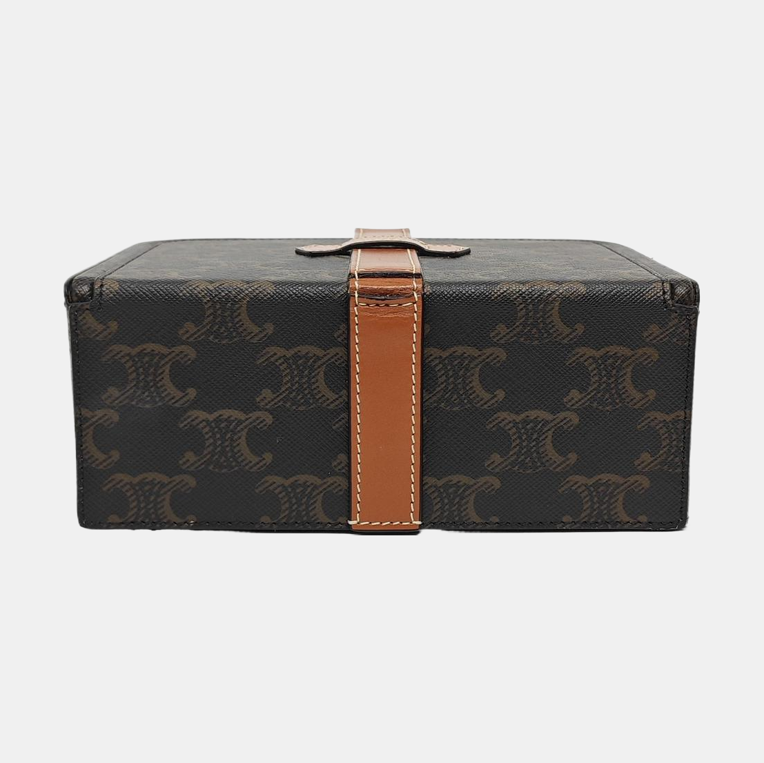 Large Coated Canvas Brown