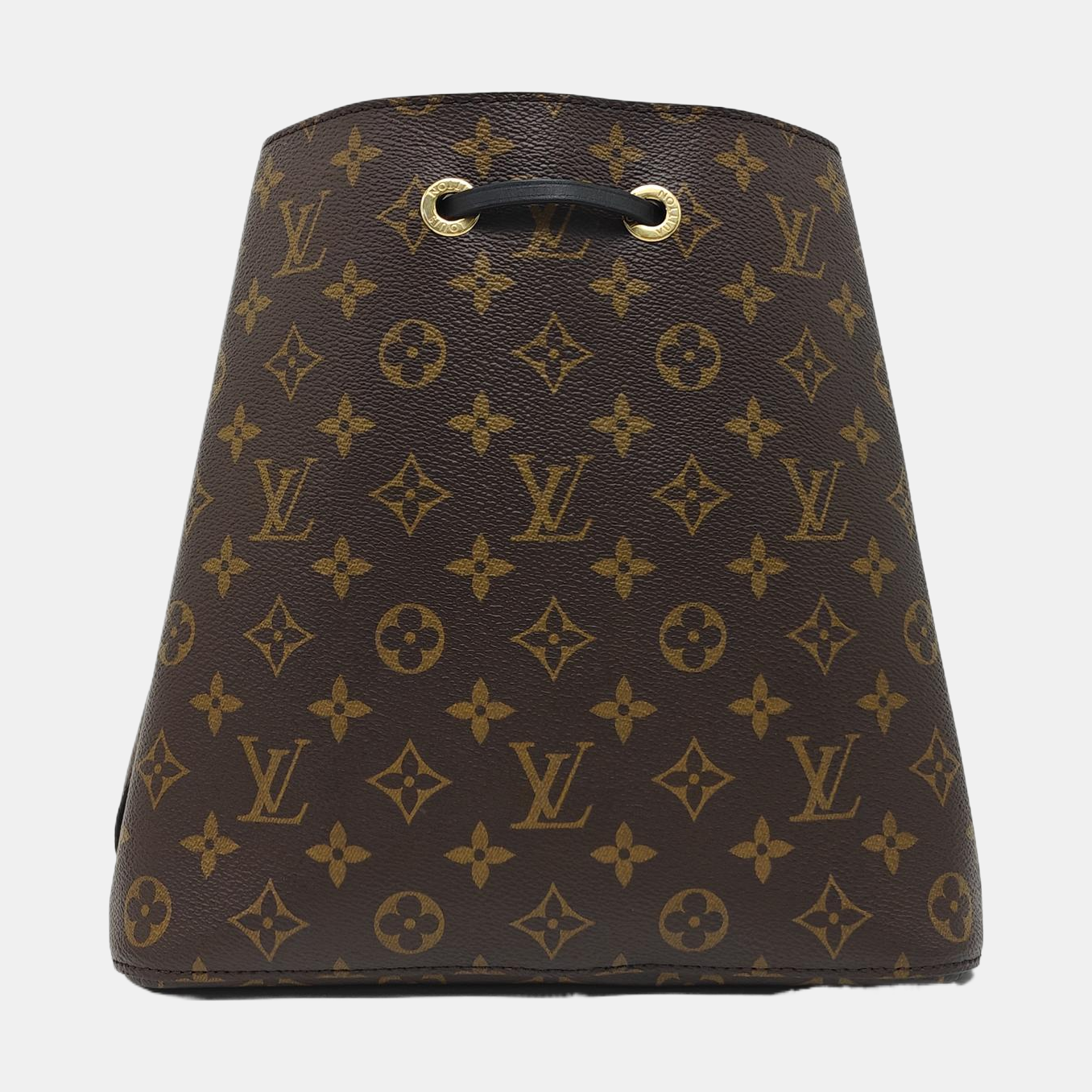 NÉONOÉ MM Monogram Coated Canvas Brown