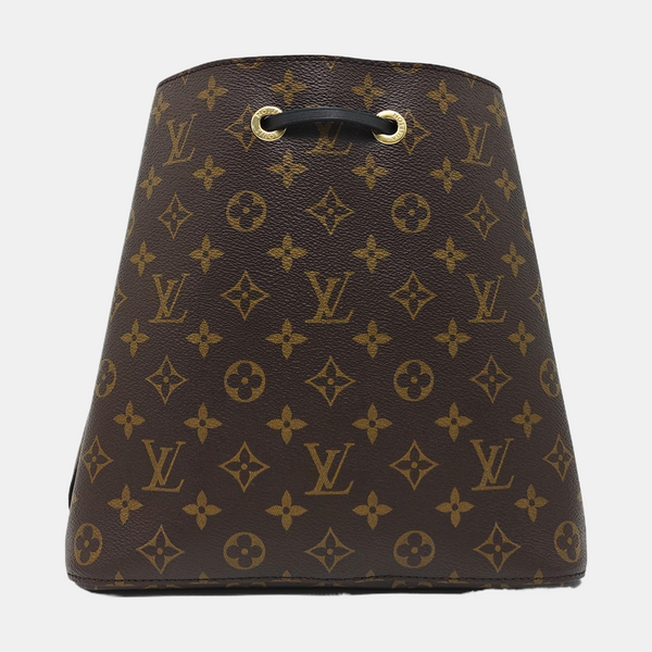 NÉONOÉ MM Monogram Coated Canvas Brown