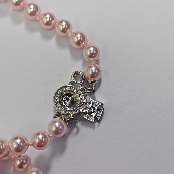 Metal Pink Necklace