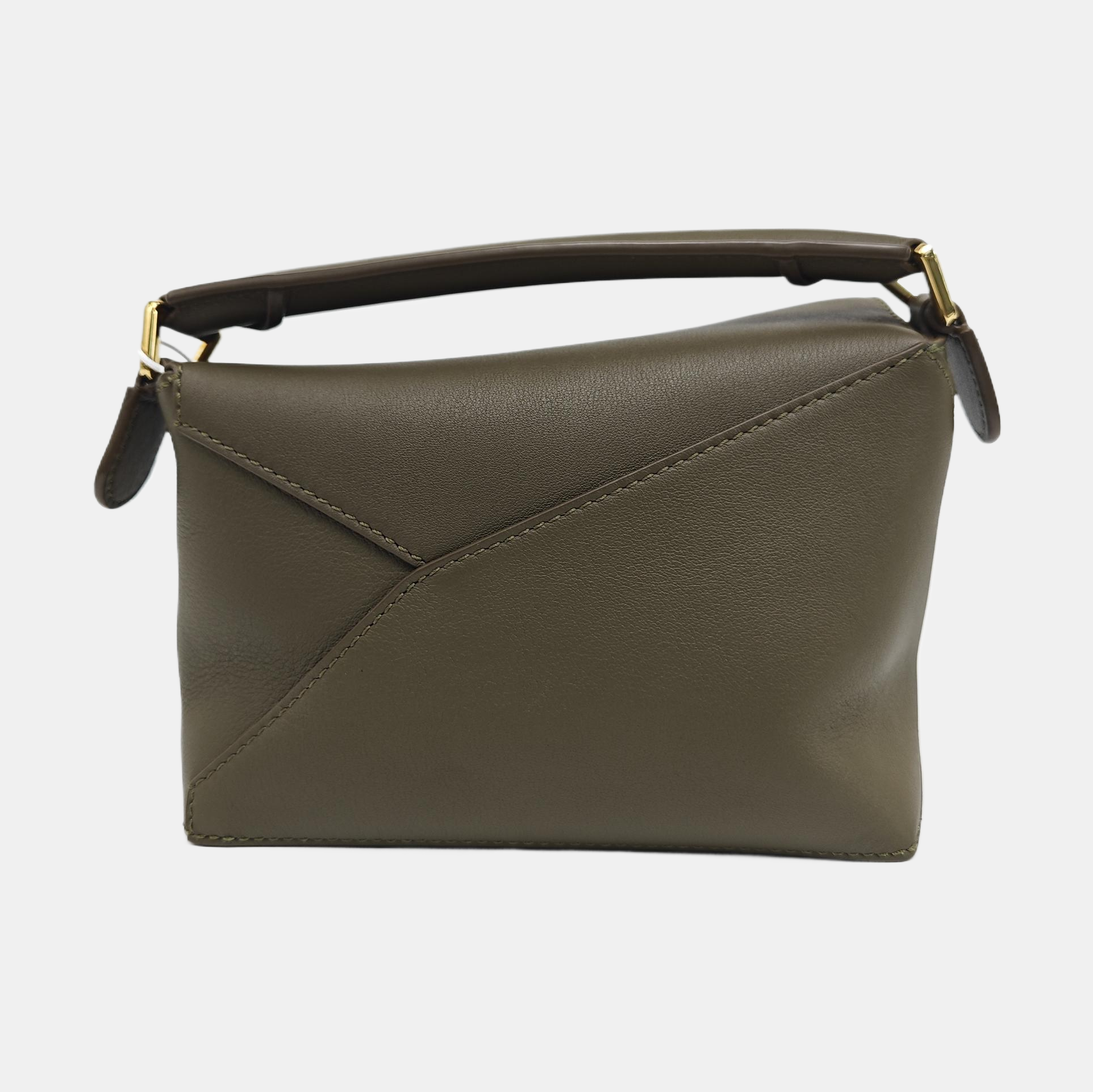 Puzzle Mini Calfskin Green