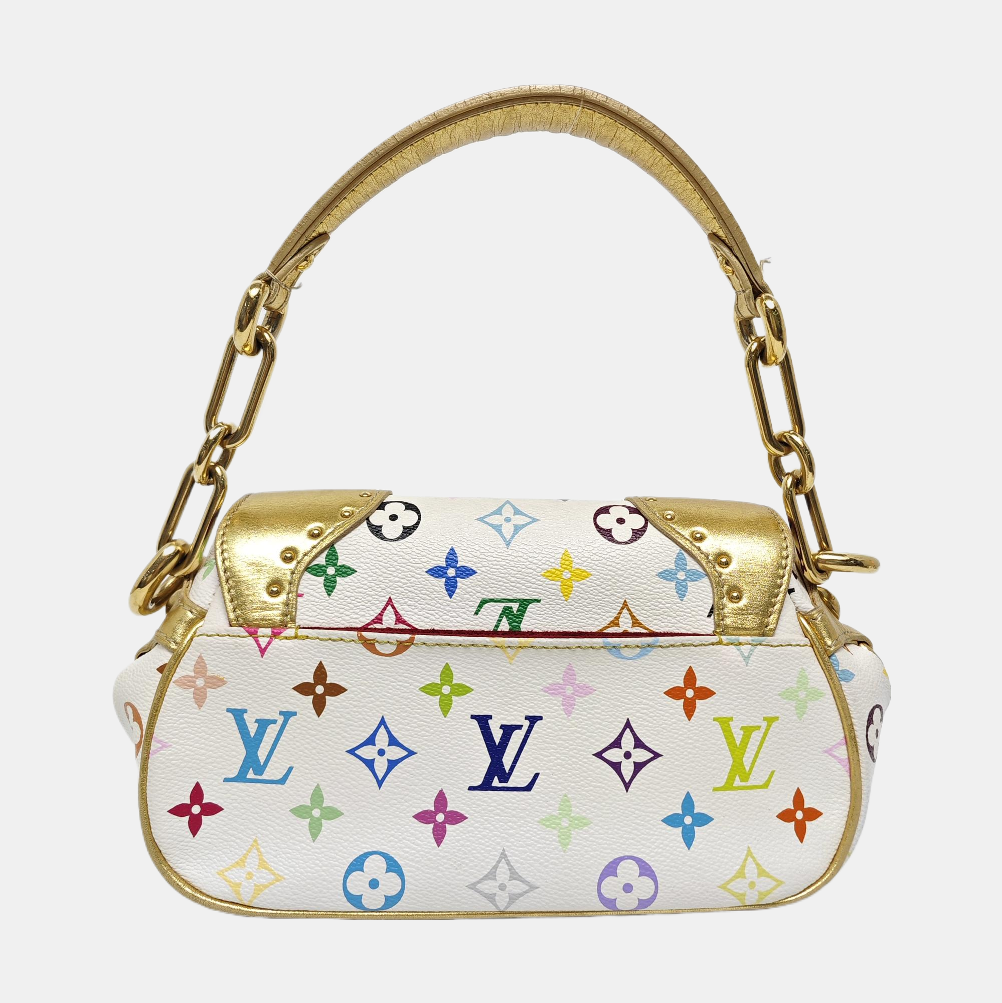 LV × TM MARILYN Monogram Coated Canvas White