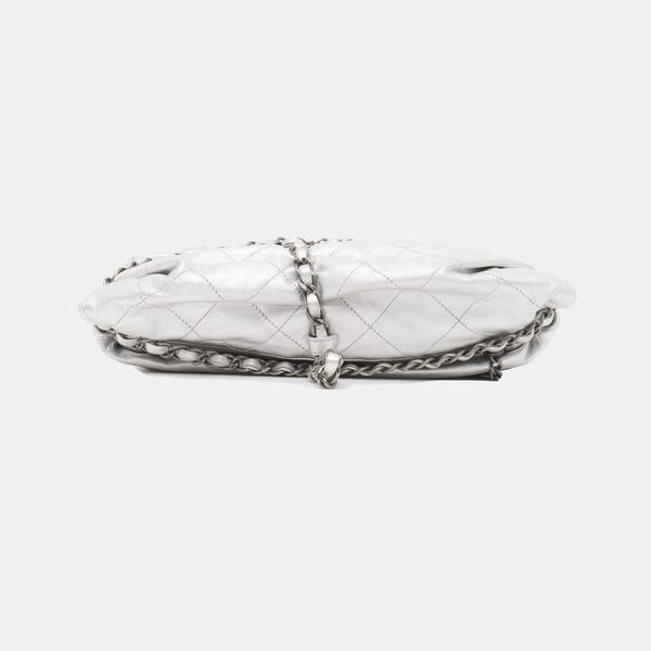 Quilted Calfskin Silver