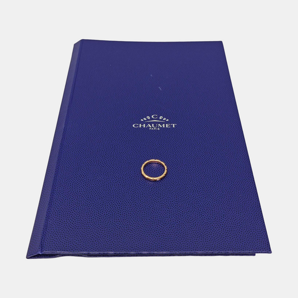 Torsade De Chaumet 18k Rose Gold Ring EU 48