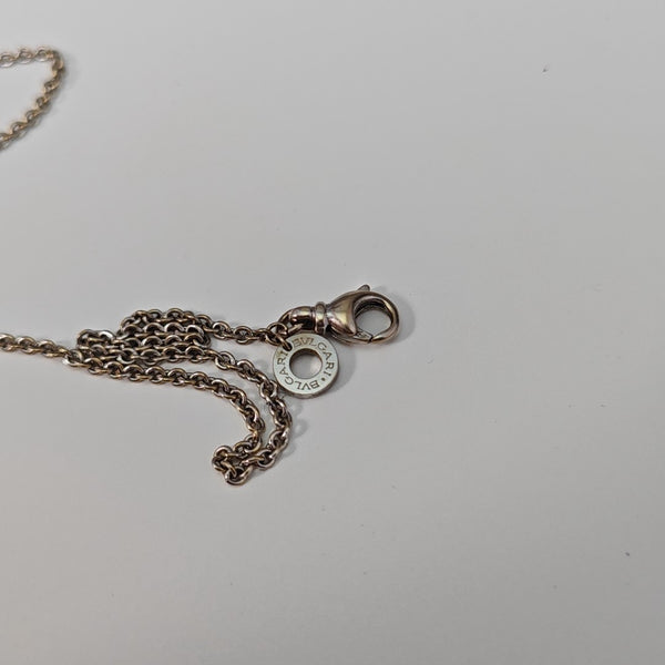 BVLGARI BVLGARI 18k White Gold Silver Necklace