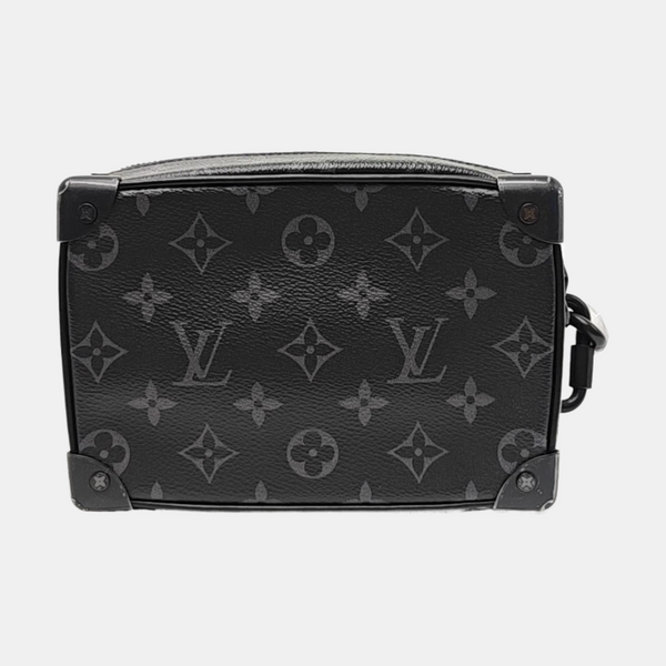 SOFT TRUNK Mini Monogram Coated Canvas Black