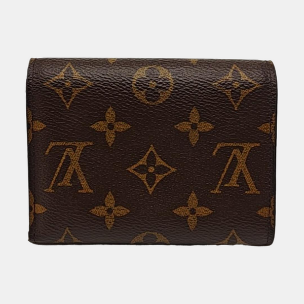 VICTORINE Monogram Coated Canvas Brown Wallet