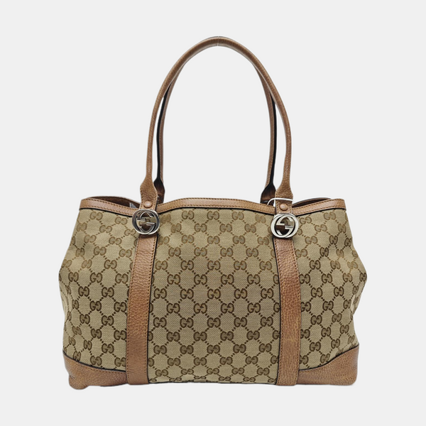 Miss GG Monogram Canvas Brown