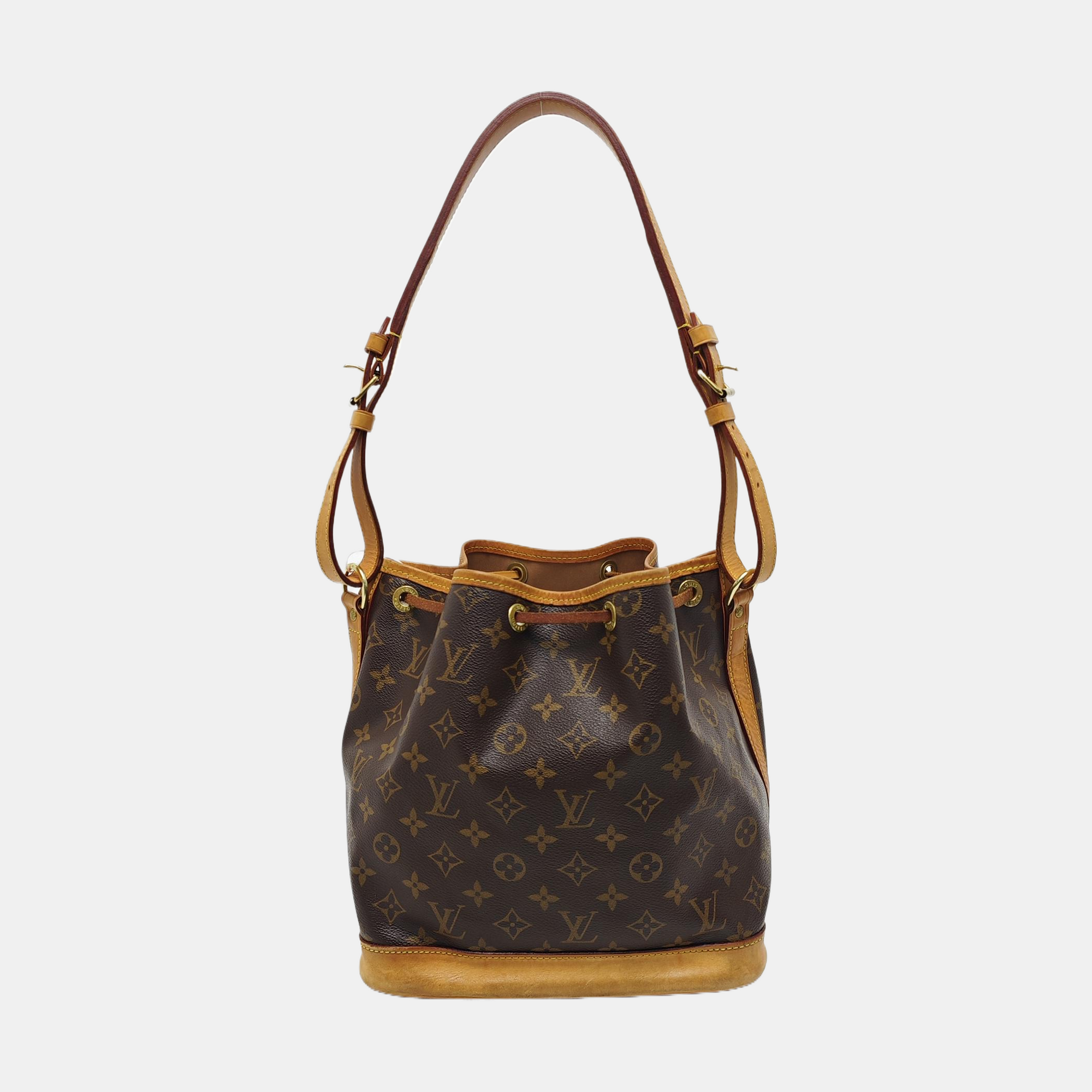 NOÉ MM Monogram Coated Canvas Brown