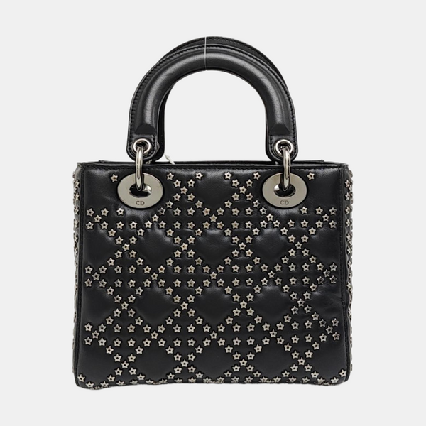 Lady Dior Small Cannage Lambskin Black