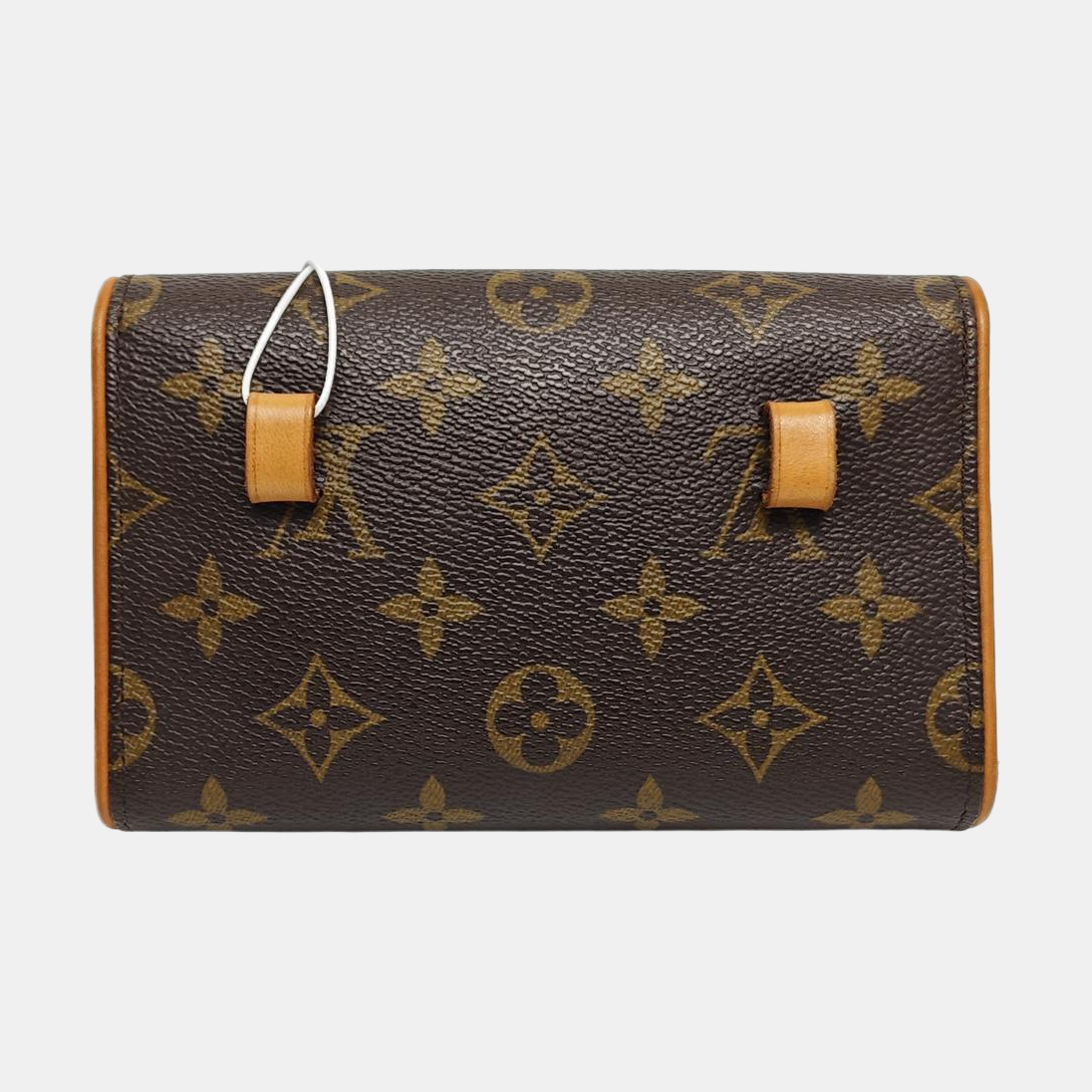 FLORENTINE Monogram Coated Canvas Brown