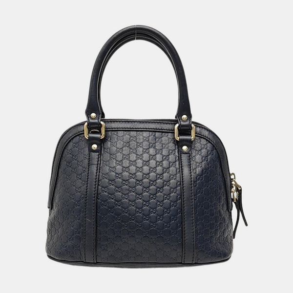 Microguccissima Monogram Calfskin Blue