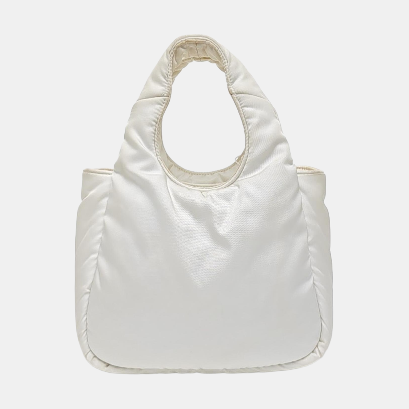 Nylon Tote Bag White