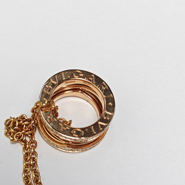 B.ZERO1 18k Rose Gold Necklace