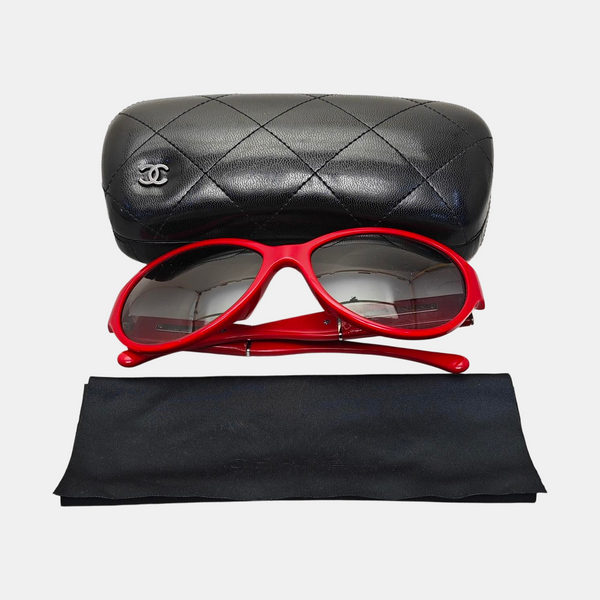 Synthetic Sunglasses Black